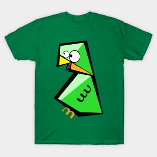 Green bird T-Shirt